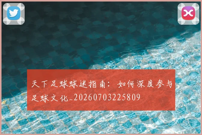 天下足球球迷指南：如何深度参与足球文化_20260703225809